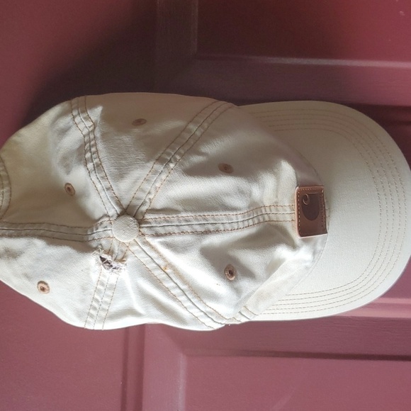 Carhartt Thrashed Light Tan Ball Cap - Picture 3 of 10